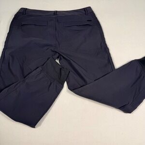 Prana Halle Joggers 10 Dark Gray Nylon Stretch Hiking Cargo Pants
